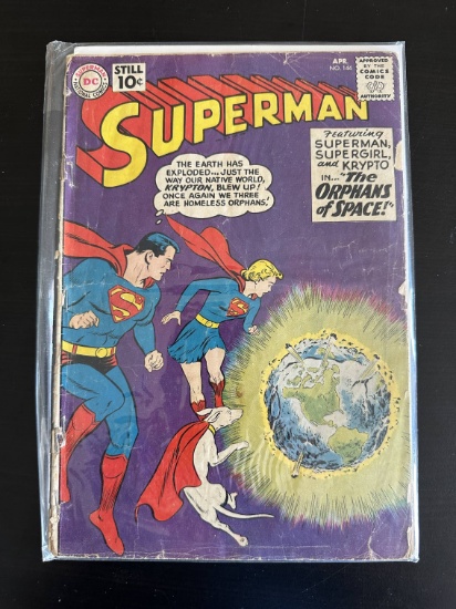 Superman DC Comics #144 Silver Age 1961