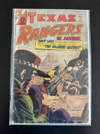 Texas Rangers in Action Charlton Comics #58 Silver Age 1966