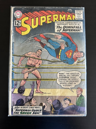 Superman DC Comics #155 Silver Age 1962