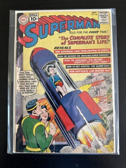 Superman DC Comics #146 Silver Age 1961