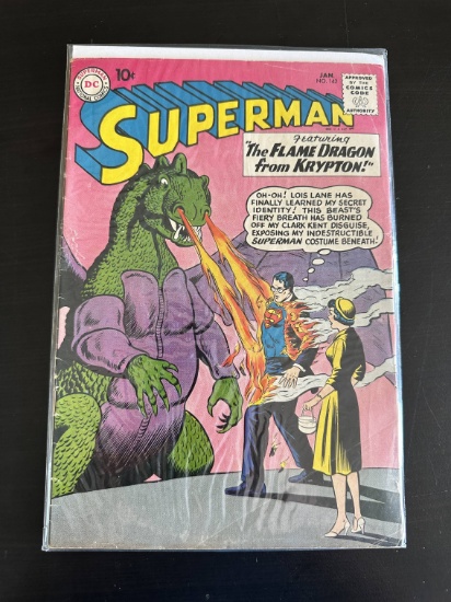 Superman DC Comics #142 Silver Age 1961