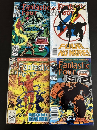 4 Issues. Fantastic Four Marvel Comics #364, #381, #233, & #350.
