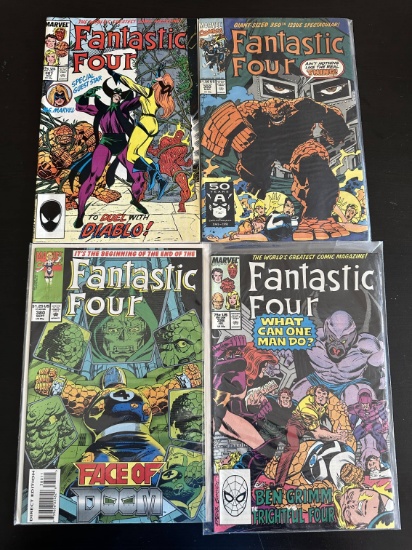 4 Issues. Fantastic Four Marvel Comics #307, #350, #380, & #328.
