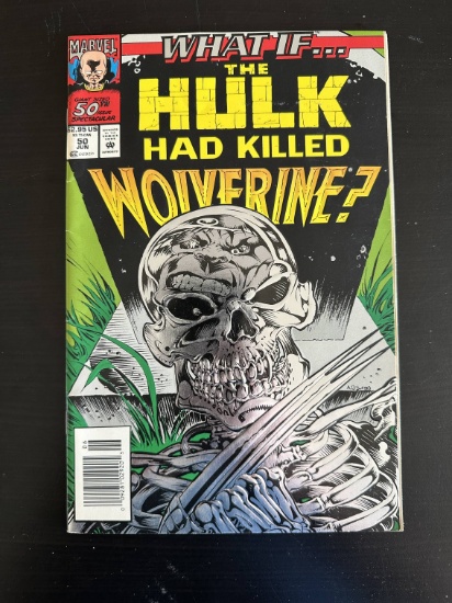 What if the Hulk had killed Wolverine Marvel Comics #50 1993