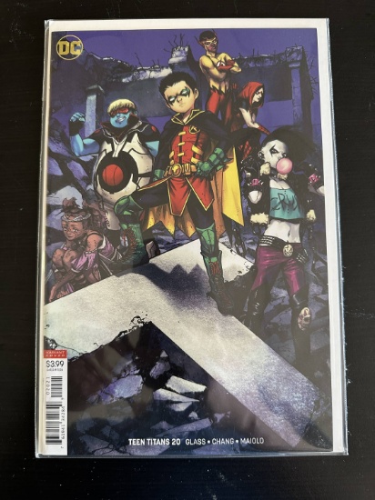 Teen Titans DC Comics #20 2018 Variant Cover