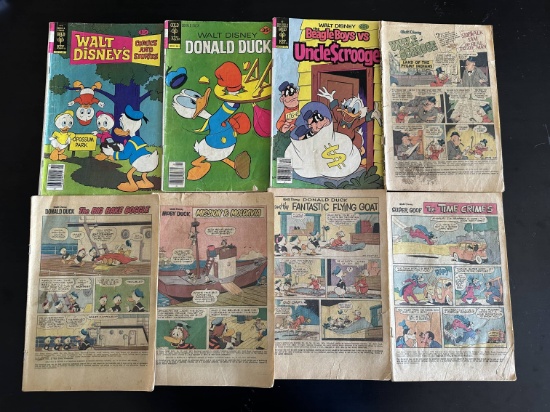 8 Issues. Walt Disney's Comics and Stories Gold Key Comics #470. Walt Disney's Donald Duck Gold Key