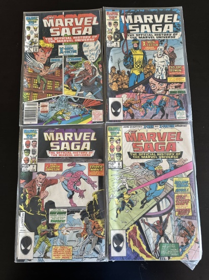 4 Issues. The Marvel Saga Marvel Comics #5, #6, #7, & #8.