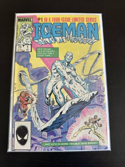 Icemna Marvel Comics #1 Bronze Age 1984 Key 1st cameo appearance of Oblivion, the physical manifesta