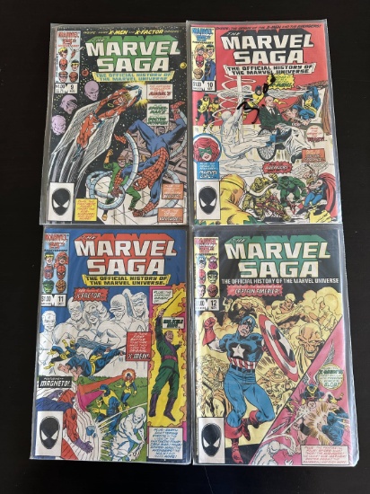 4 Issues. The Marvel Saga Marvel Comics #9, #10, #11, & #12.