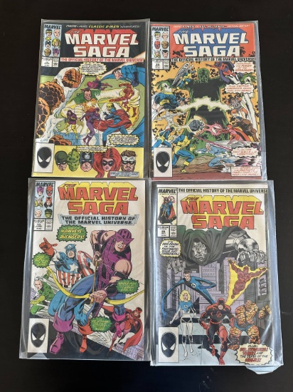 4 Issues. The Marvel Saga Marvel Comics #17, #18, #19, & #20.
