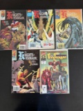 5 Issues. Knights of Pendragon Marvel Comics #1, #2, #3, & #4. The Knights of Pendragon Brands of As