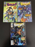 3 Issues. The New Warriors Marvel Comic #1, #2, & #3.