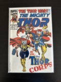 The Mighty Thor Marvel Comics #440 1991 Key 1st team Appearance of Thor Corps.