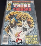 Marvel Two-In-One The Thing Battles Thundra Marvel Comics #56 Bronze Age 1979