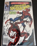 The Amazing Spider-Man Marvel Comics #361 1992 Key 1st full appearance of Carnage, spawned from the