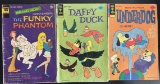 3 Issues. The Funky Phantom Whitman Comics. Daffy Duck Gold Key Comics #508. Underdog Gold Keys Comi