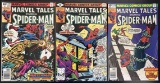 3 Issues. Marvel Tales Featuring Spider-Man Marvel Comic #109, #114, & #125.