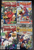 4 Issues. Marvel Tales Featuring Spider-Man Marvel Comic #127, #130, #136, & #154.
