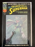 The Adventures of Superman DC Comics #500 1993 Key 1st Appearance of John Henry, Superboy, Cyborg Su