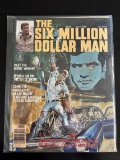 The Six Million Dollar Man Charlton Comics Group Magazine #1 Bronze Age 1976 Key Based on the TV Sho