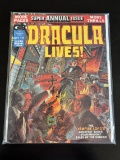 Dracula Lives Annual Marvel Comic #1 Reprint Bronze Age 1975