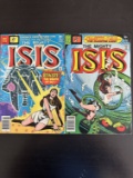 2 Issues. The Mighty Isis DC TV Comics #3 & #4 Bronze Age 1977