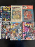 6 Issues. Cloak and Dagger Marvel Comic #9. Superman DC Comic. The Progress TV Preview Super Sunday.