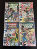 4 Issues. The Marvel Saga Marvel Comics #9, #10, #11, & #12.