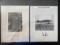 (2) Vintage WWII German Ace Adolf Galland Autographs