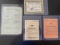 Lot of (4) WWII German Paper Items