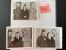 Humphry Bogart Group of (3) Vintage Candid Photographs