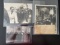 (3) WWII Press Photos of German Propaganda Minister Goebbels