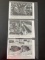 (3) WWII German Press Photos