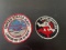 (2) Great Gulf War USN Novelty Cruise Patches