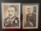 (2) WWII German Luftwaffe Ace Propaganda Postcards - Galland
