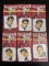 (6) 1950 s Cloth Iron-On Music Star Patches