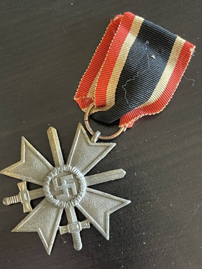 WWII German Merit Cross Medal with Ribbon