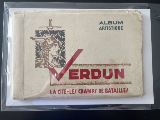 Verdun-WWI Battlefield Souvenir Photo Book
