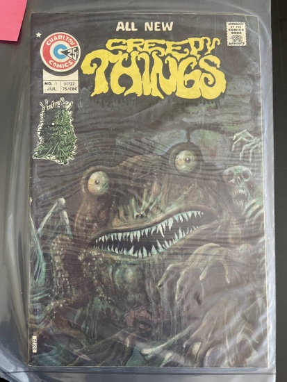 Creepy Things #1/1975 Charlton Comics/High-Grade Copy