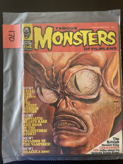 Famous Monsters Magazine #54/Warren 1969
