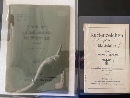 WWII German Manual and Party Map Reading Guide