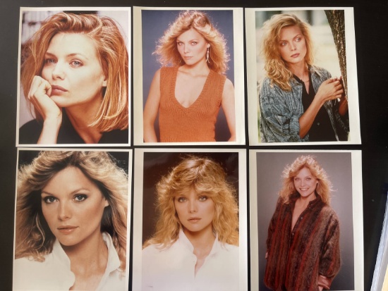 Michelle Pfeiffer Group of (6) 8 X 10 Color Photos