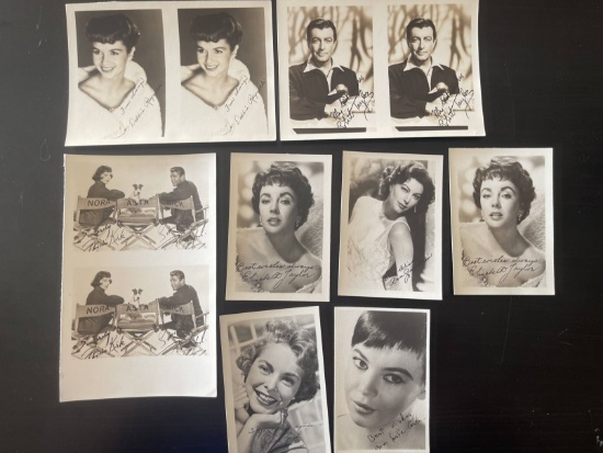 Lot of Antique Hollywood Studio Movie Star Photos