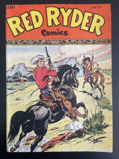 Golden Age Red Ryder Comic Book #48 Fred Harman 1947