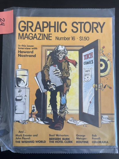 Graphic Story Magazine #16/1974 EC Comics Cover