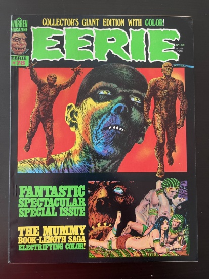 Eerie Magazine #78/1976 Warren Press High-Grade Copy