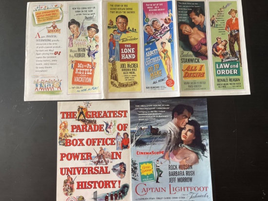 Abbott & Costello Group of (2) Motion Picture Heralds