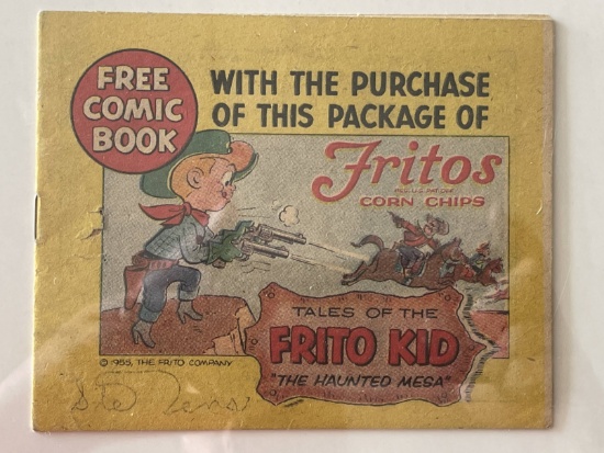 Rare! 1955 Fritos Corn Chips Promotional Comic Book