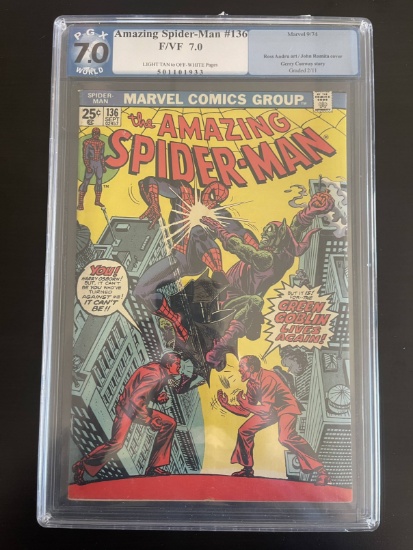 Amazing Spiderman #136 Comic Book - PGX 7.0