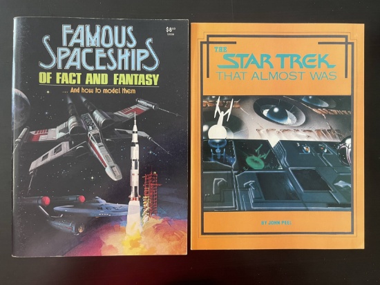 (2) Vintage Science Fiction Softcover Books
